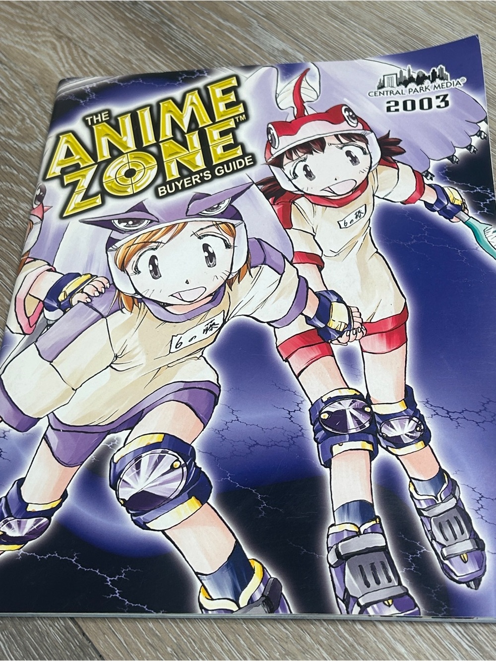 Vintage 2003 Central Park Media Anime Zone Buyer's Guide Catalog | Y2K Utena